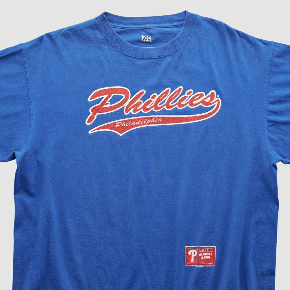 Philadelphia Phillies Lee Sport 2000s T-shirt - Blue - 2XVintage T-shirts