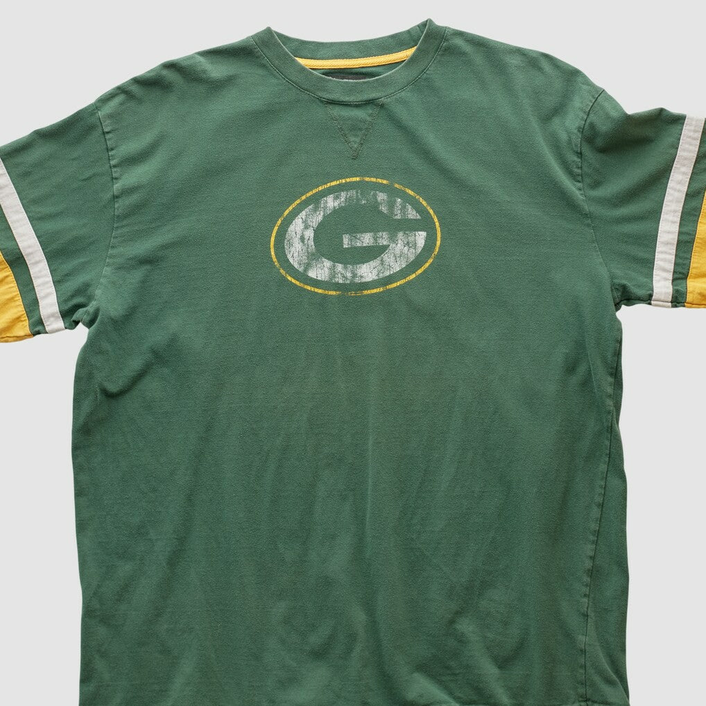 Green Bay Packers NFL 2010s Long Sleeve T-shirt - Green T-shirts