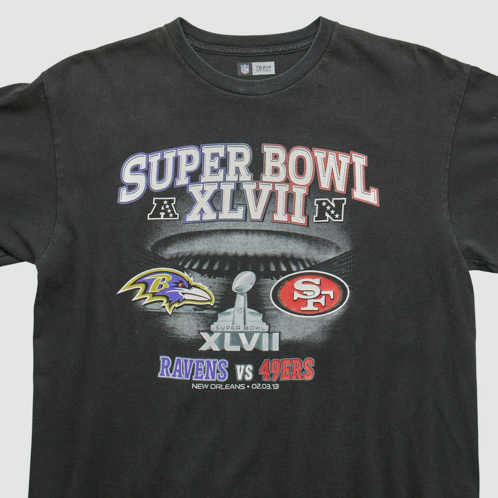 Superbowl XLVII NFL 2013 T-shirt - Black T-shirts
