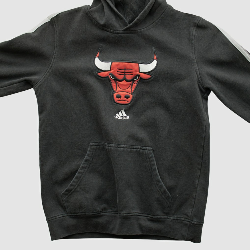 Chicago Bulls 2010s Hooded Sweatshirt Black Vintage - Adidas outlet