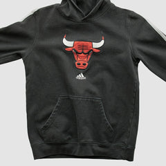 Chicago Bulls 2010s Hooded Sweatshirt Black Vintage - Adidas outlet