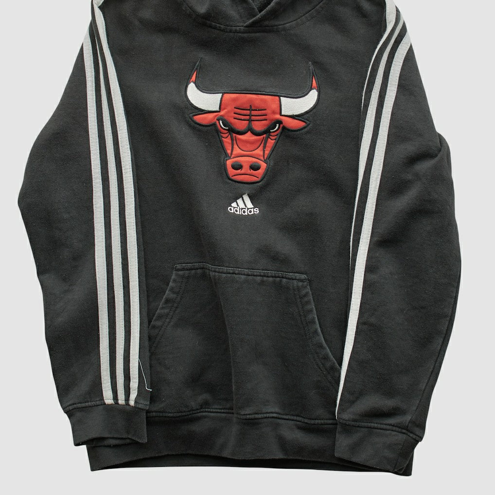 Chicago Bulls 2010s Hooded Sweatshirt Black Vintage - Adidas outlet