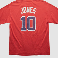 Atlanta Braves Majestic 2010 T-shirt - Red - Vintage T-shirts