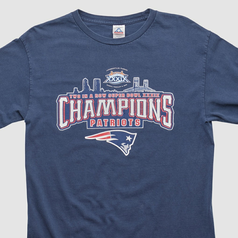New England Patriots Alstyle 2005 Long Sleeve T-shirt - Navy T-shirts