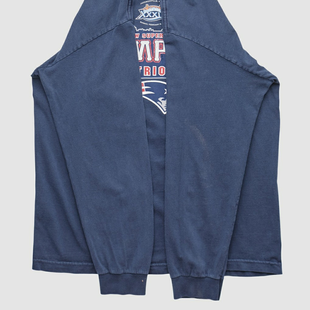 New England Patriots Alstyle 2005 Long Sleeve T-shirt - Navy T-shirts