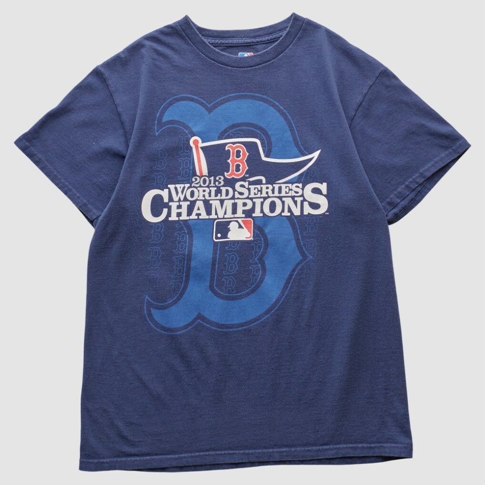 Boston Red Sox Genuine Merchandise 2013 T-shirt - Navy - Vintage T-shirts