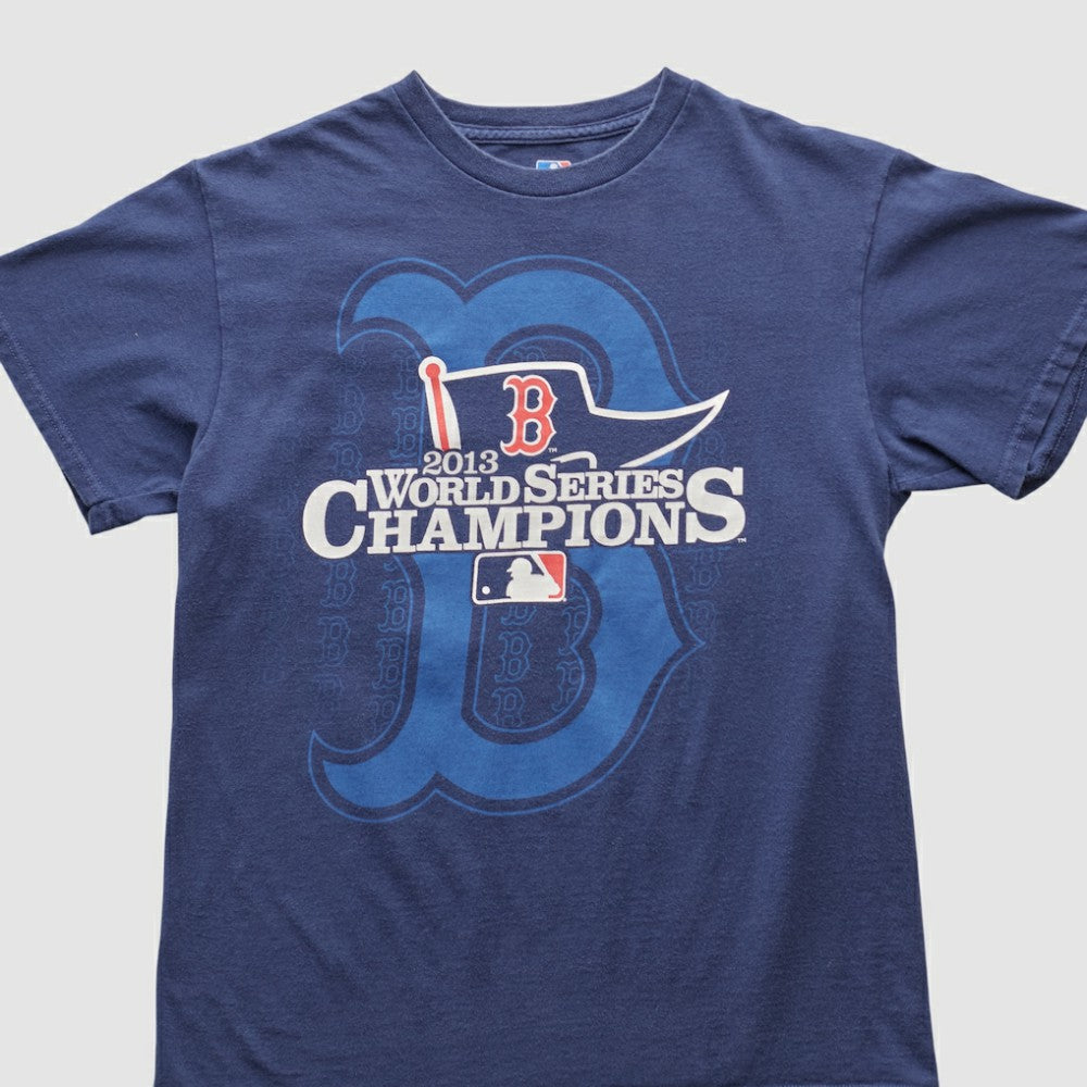 Boston Red Sox Genuine Merchandise 2013 T-shirt - Navy - Vintage T-shirts