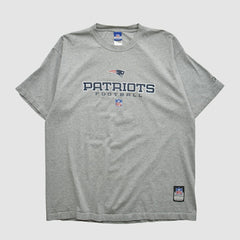 New England Patriots Reebok 2000s T-shirt - Heather Gray T-shirts