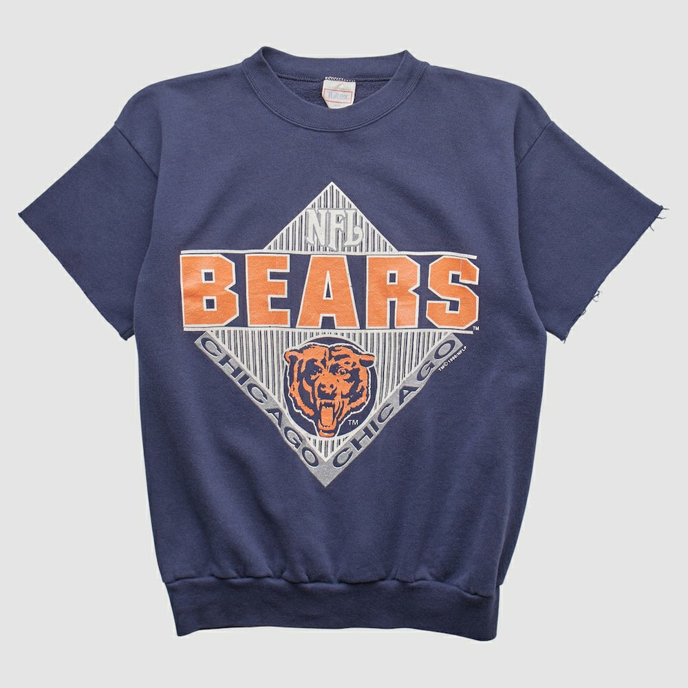 Chicago Bears Tultex 90s Pullover Sweatshirt - Navy Pullover