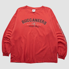 Tampa Bay Buccaneers NFL 2000s Long Sleeve T-shirt - Red T-shirts