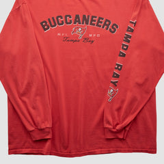 Tampa Bay Buccaneers NFL 2000s Long Sleeve T-shirt - Red T-shirts