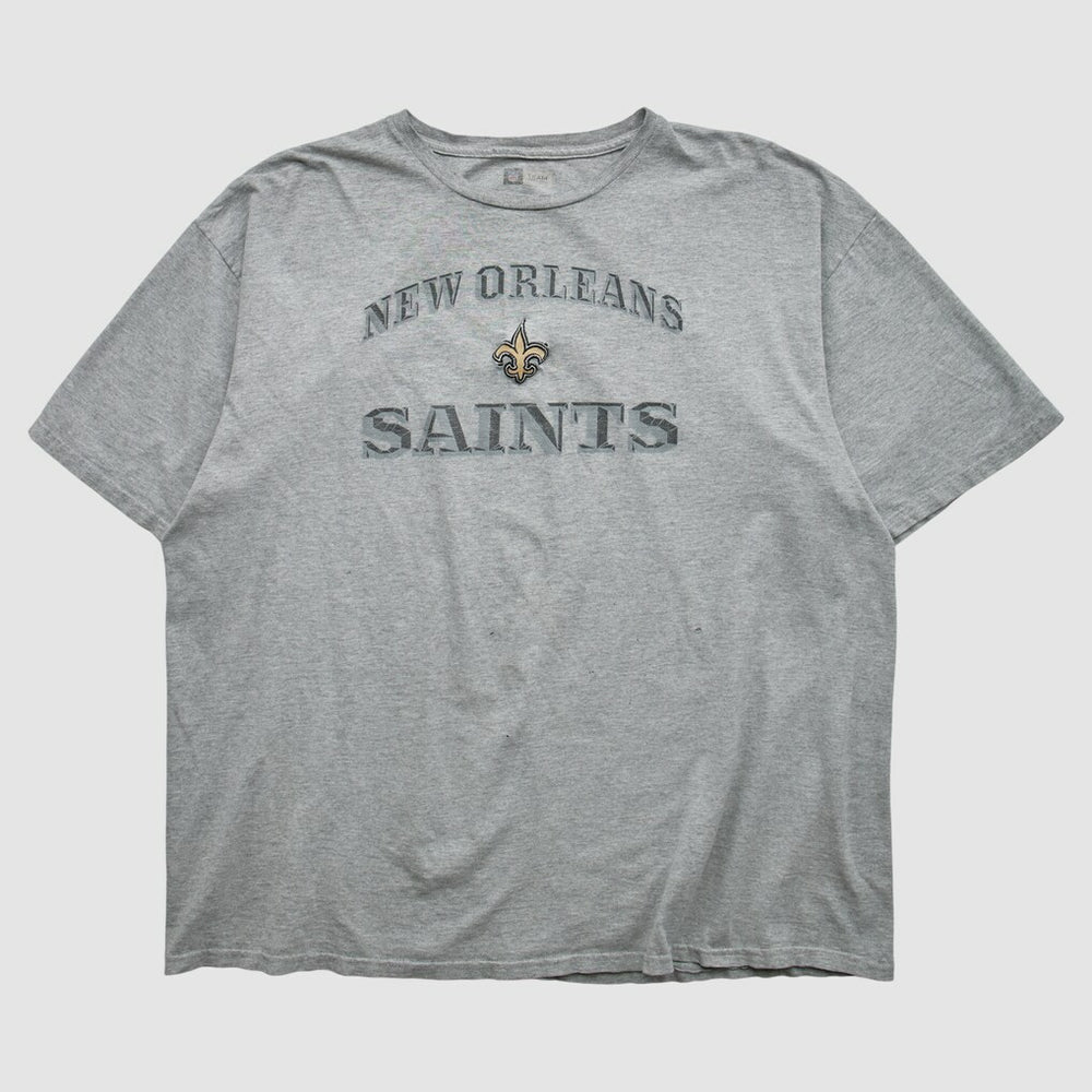 New Orleans Saints NFL 2000s T-shirt - Heather Gray T-shirts