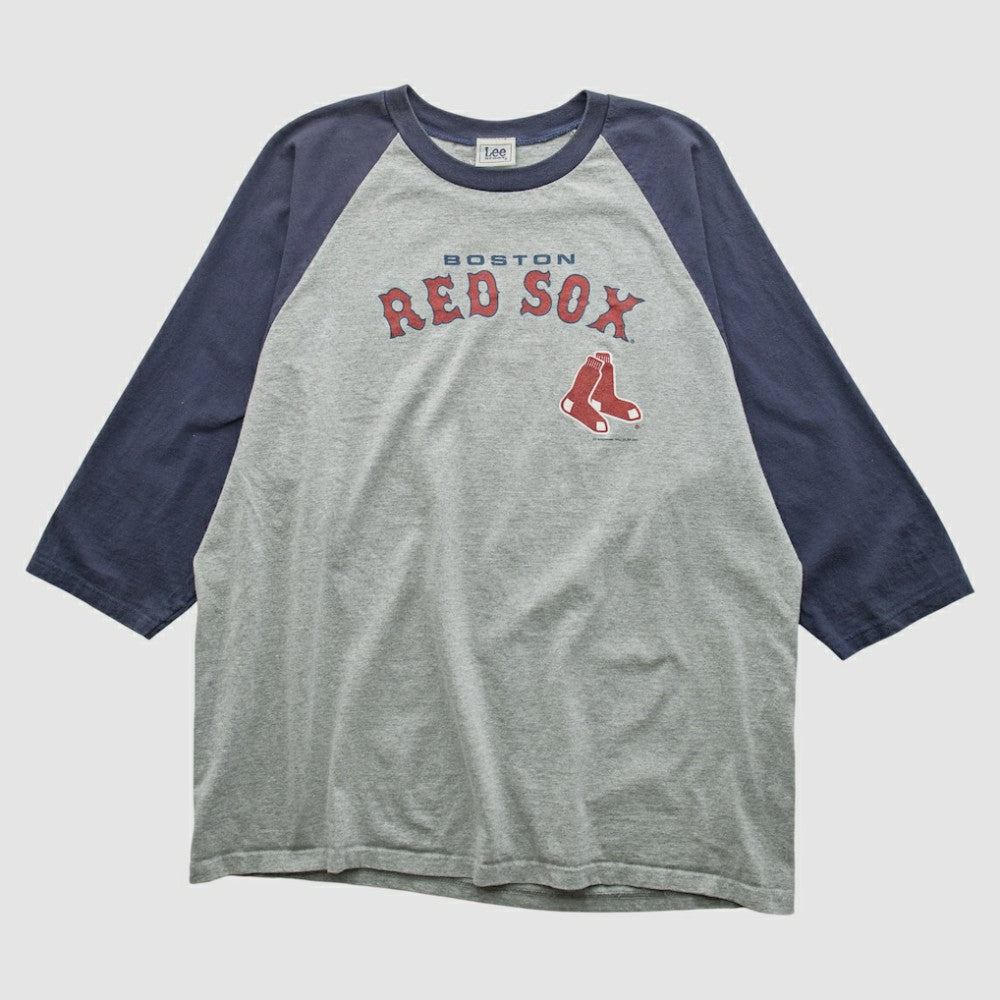 Boston Red Sox Lee Apparel 2007 T-shirt - Heather Gray - 2XVintage T-shirts