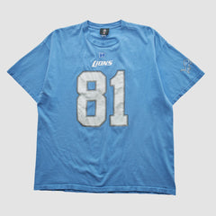 Detroit Lions NFL 2010s T-shirt - Light Blue T-shirts