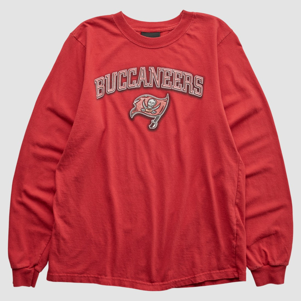 Tampa Bay Buccaneers Reebok 2000s Long Sleeve T-shirt - Red T-shirts