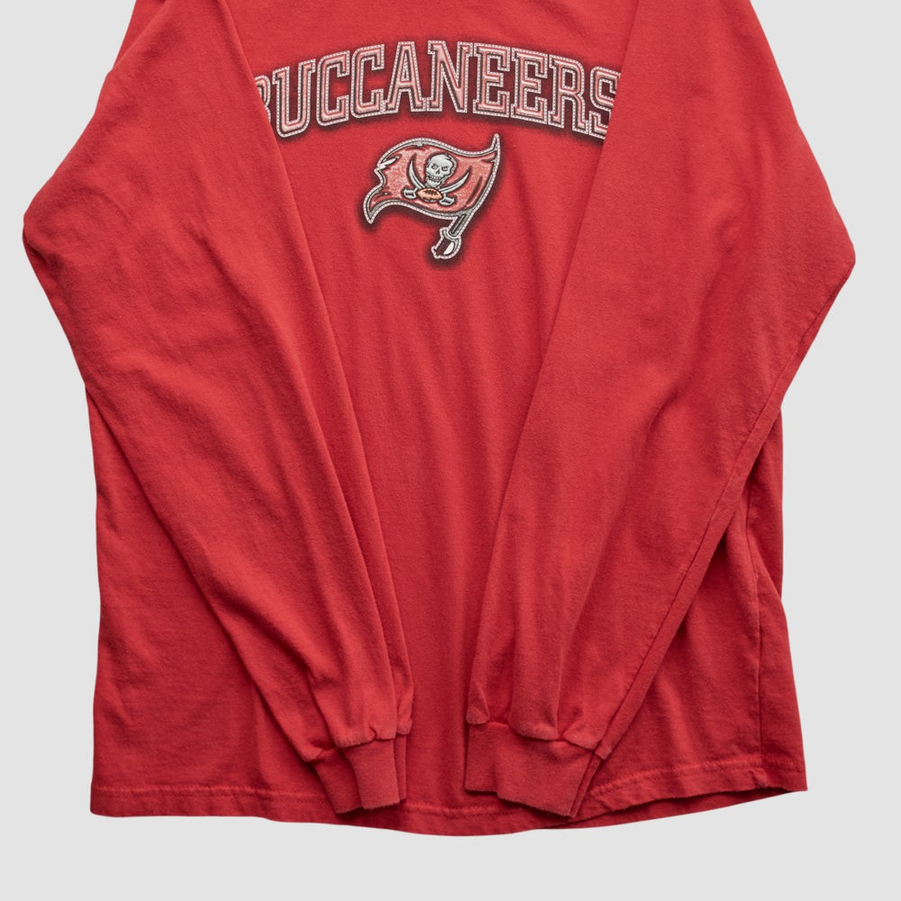 Tampa Bay Buccaneers Reebok 2000s Long Sleeve T-shirt - Red T-shirts