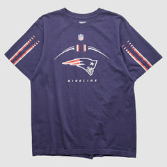 New England Patriots Reebok 2000s T-shirt - Navy T-shirts