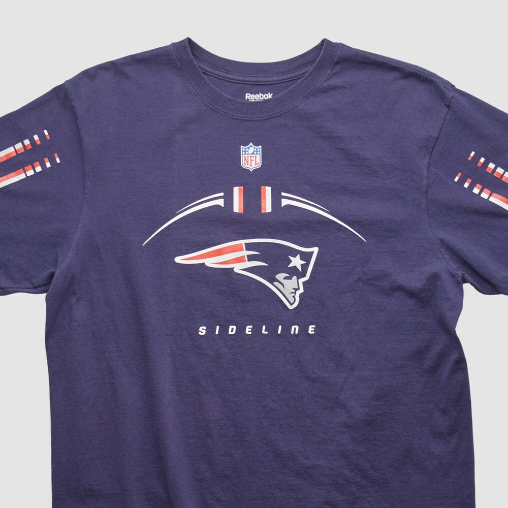 New England Patriots Reebok 2000s T-shirt - Navy T-shirts