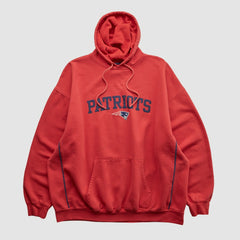 New England Patriots NFL 2000s Hooded Pullover Sweatshirt - Red Pullover