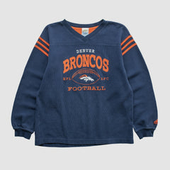 Denver Broncos 2000s Pullover Sweatshirt - Navy Pullover