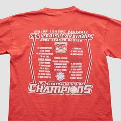 St. Louis Cardinals Gildan 2005 T-shirt - Red - Vintage T-shirts