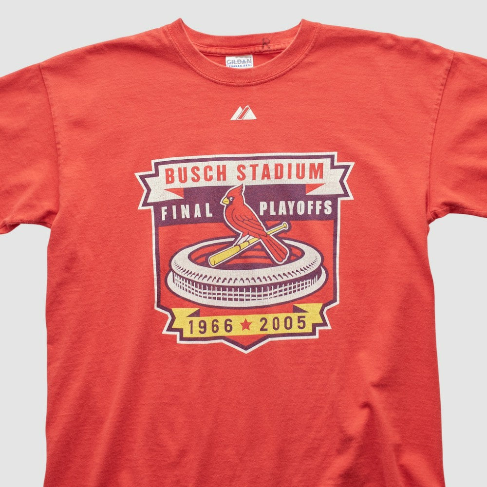 St. Louis Cardinals Gildan 2005 T-shirt - Red - Vintage T-shirts