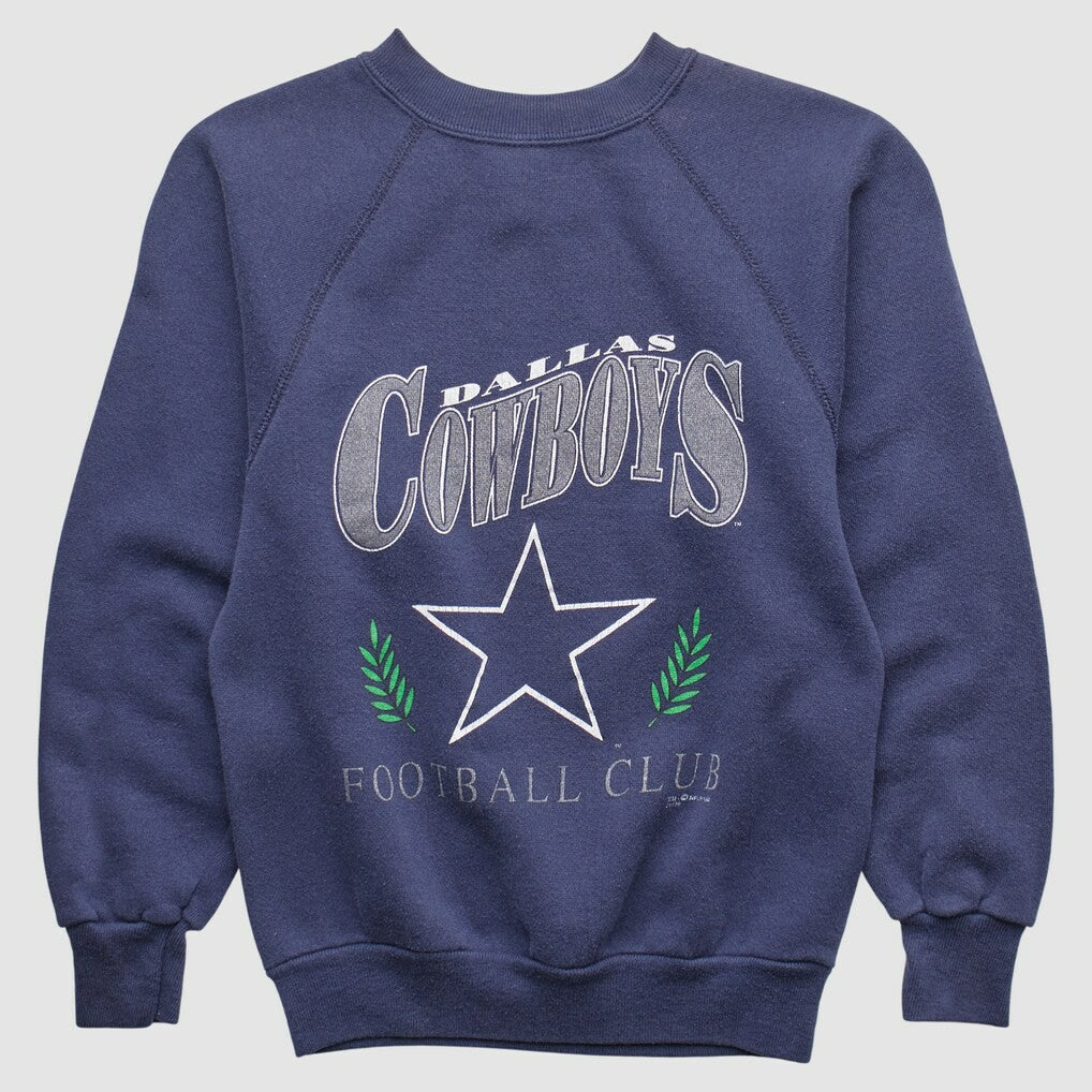 Dallas Cowboys Hero 90s Pullover Sweatshirt - Navy Pullover
