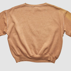 New York Giants Signal 1987 Pullover Sweatshirt - Tan Pullover