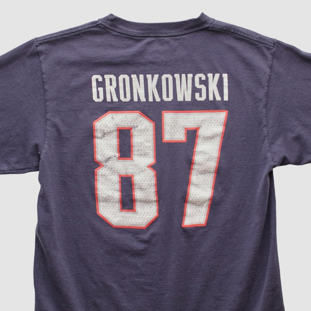 New England Patriots Reebok 2000s T-shirt - Navy T-shirts