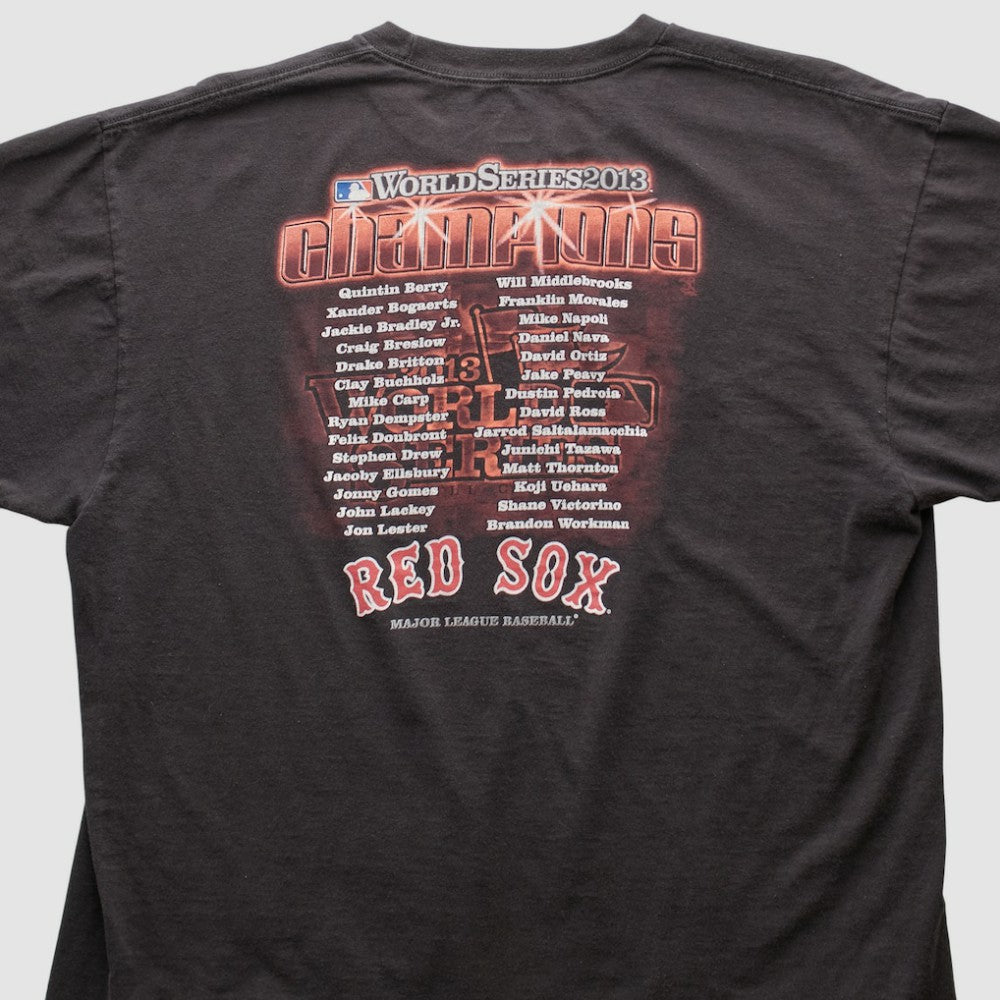 Boston Red Sox Majestic 2013 T-shirt - Black - 2XVintage T-shirts
