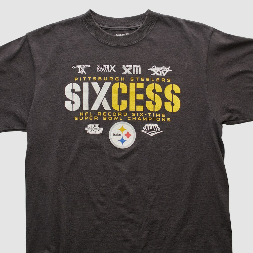 Pittsburgh Steelers Reebok 2009 T-shirt - Black T-shirts