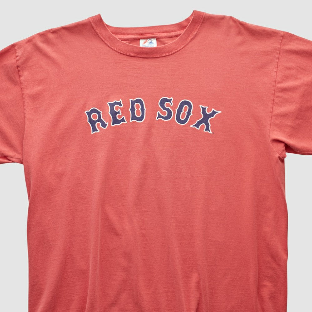 Boston Red Sox Majestic 2000s T-shirt - Red - 3XVintage T-shirts