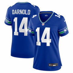 Sam Darnold Seattle Seahawks Women's Alternate Game Jersey - Royal Jerseys