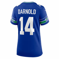 Sam Darnold Seattle Seahawks Women's Alternate Game Jersey - Royal Jerseys