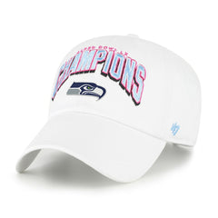 Seattle Seahawks '47 Super Bowl LX Champions Side Patch Clean Up Adjustable Hat - White Hats