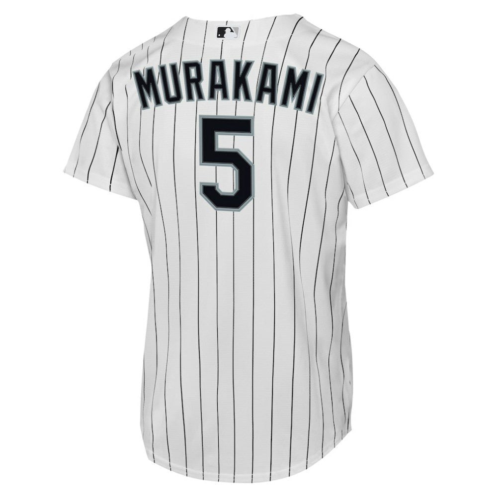 Munetaka Murakami Chicago White Sox Nike Youth Home Replica Jersey - White Jerseys