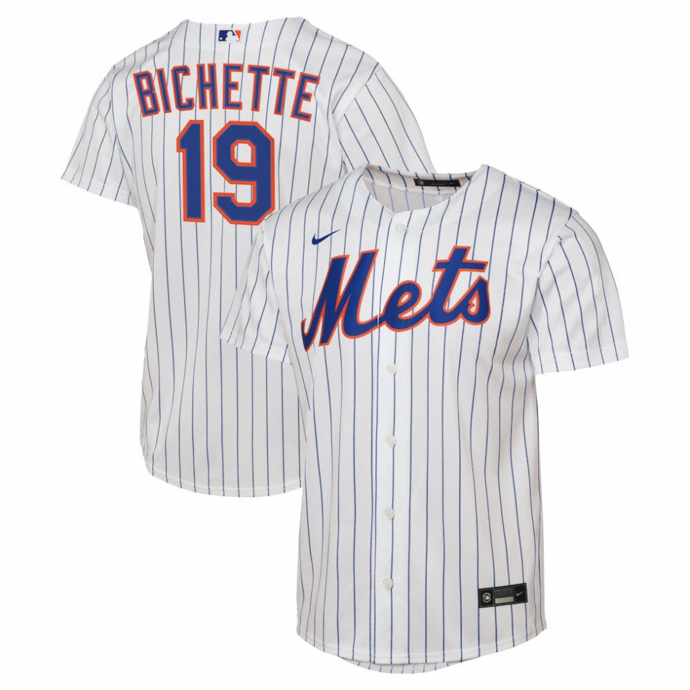 Bo Bichette New York Mets Nike Youth Home Replica Jersey - White Jerseys