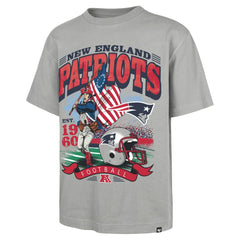 New England Patriots '47 Regional Foundation T-Shirt - Gray T-shirts