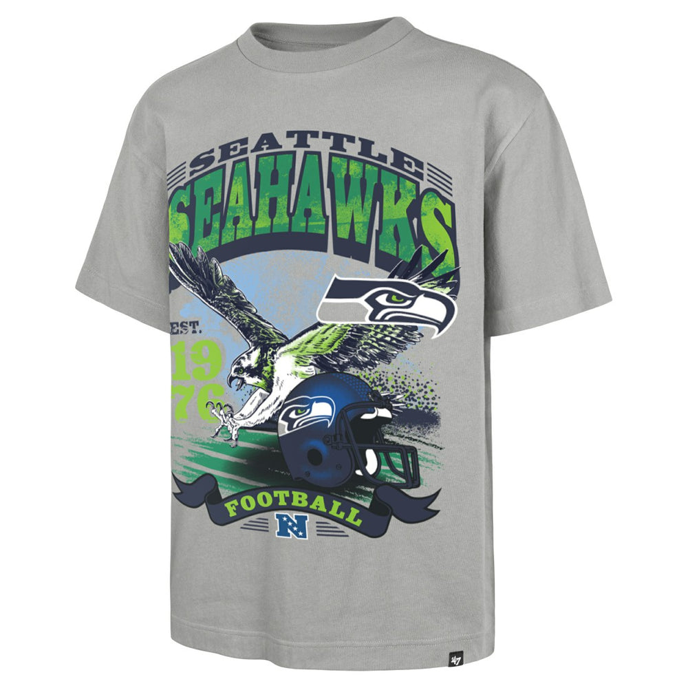 Seattle Seahawks '47 Regional Foundation T-Shirt - Gray T-shirts