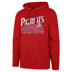 New England Patriots '47 Regional Headline Hoodie - Red Hoodies