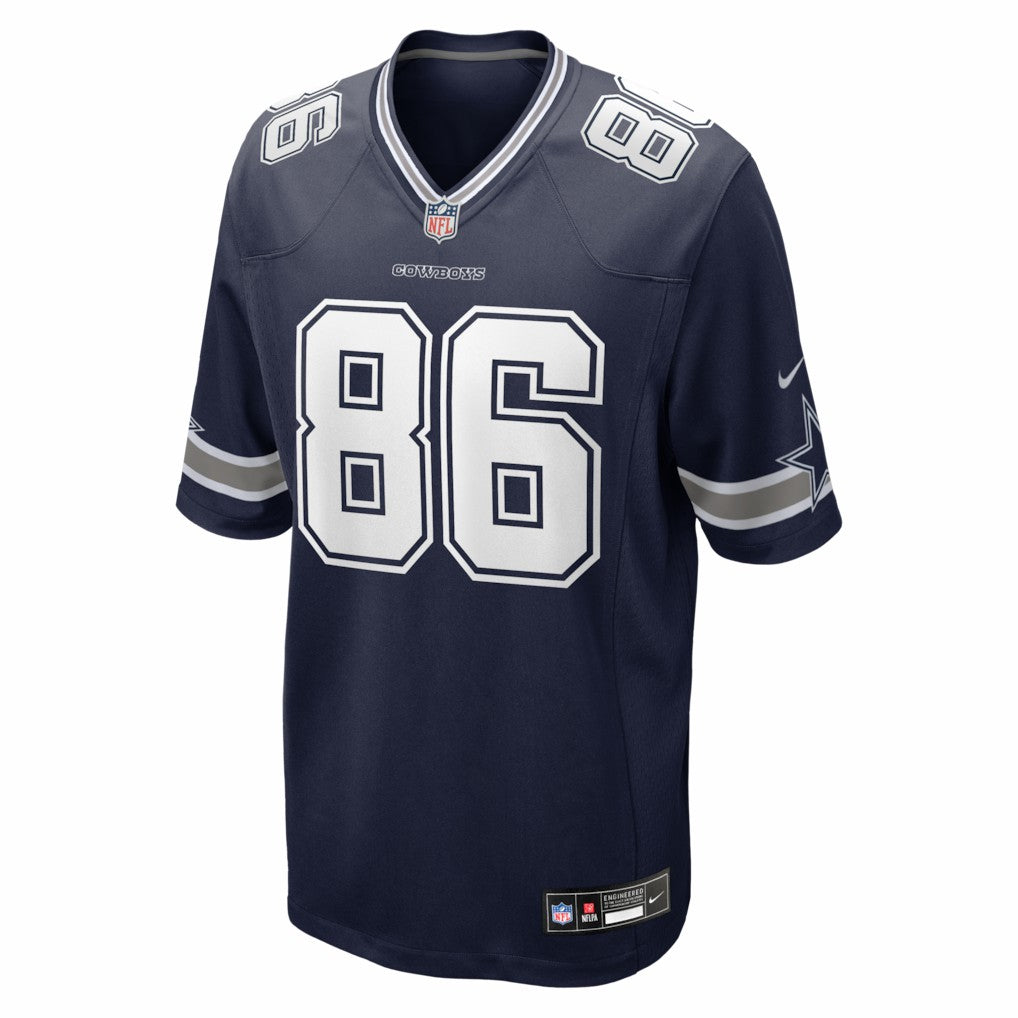 Luke Schoonmaker Dallas Cowboys Team Game Jersey - Navy Jerseys