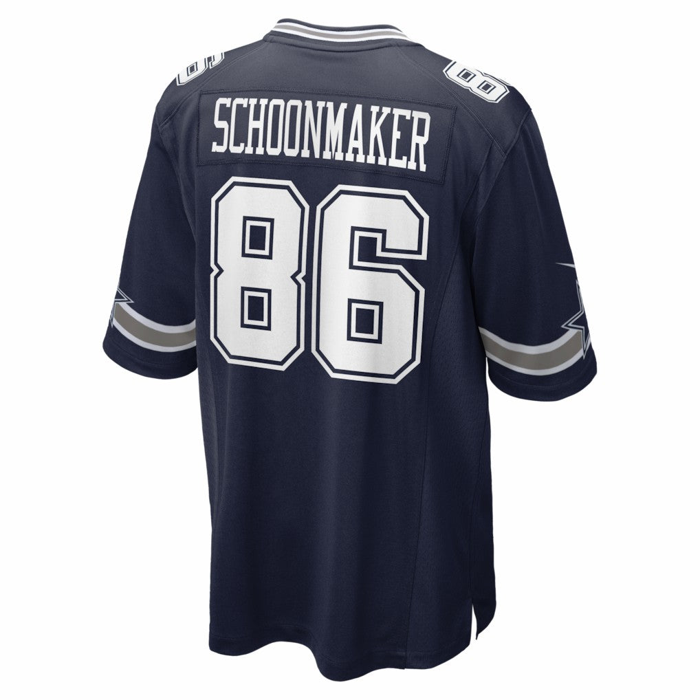 Luke Schoonmaker Dallas Cowboys Team Game Jersey - Navy Jerseys