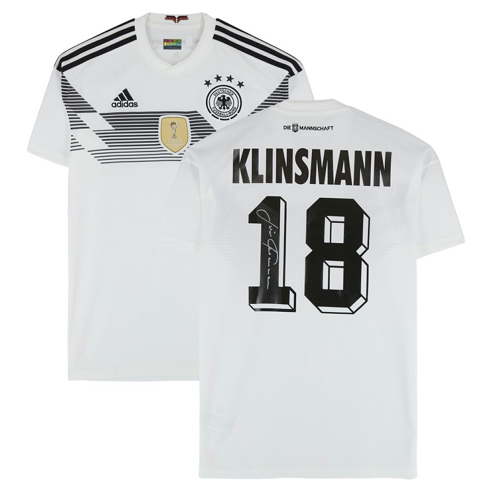 Jürgen Klinsmann Germany National Team Autographed Modern Jersey Icons