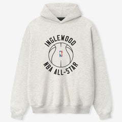 Fear of God Unisex 2026 NBA All-Star Game x Inglewood 90's Hoodie Heather Gray