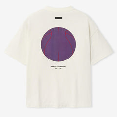 Los Angeles Lakers Fear of God x Barkley L. Hendricks Unisex 90's T-Shirt Cream