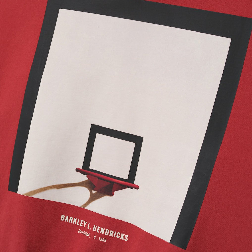Philadelphia 76ers Fear of God x Barkley L. Hendricks Unisex 90's Hoodie Red