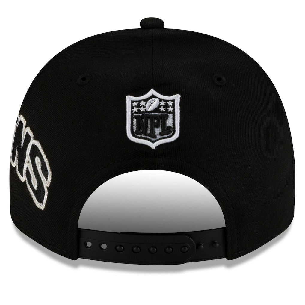 Seattle Seahawks New Era Super Bowl LX Champions Parade A-Frame 9FIFTY Snapback Hat - Black Hats