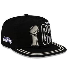Seattle Seahawks New Era Super Bowl LX Champions Parade 19TWENTY Adjustable Hat - Black Hats