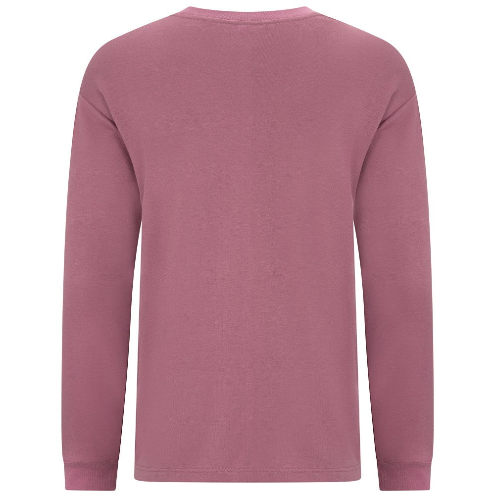 Cincinnati Reds Levelwear Bridal Rose Luxe Signature Long Sleeve T-Shirt - Pink T-shirts
