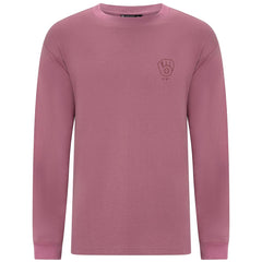 Milwaukee Brewers Levelwear Bridal Rose Luxe Signature Long Sleeve T-Shirt - Pink T-shirts